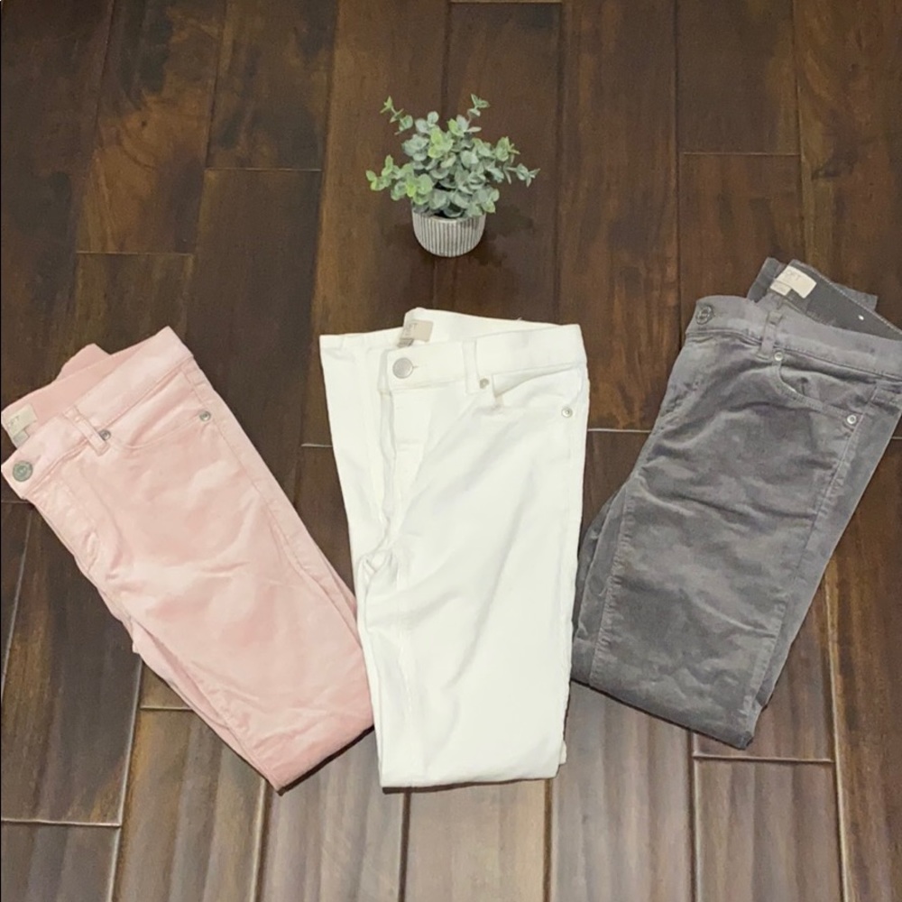 3- LOFT Corduroy Jeans - size 0 petite